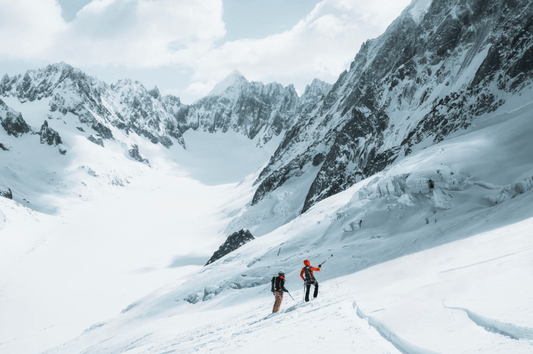 Locals Favourite Sunset Spot in Winter - Chamonix Ski Edition: Reaching the Col des Rachasses