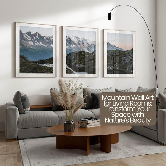 Mountain Wall Art for Living Rooms