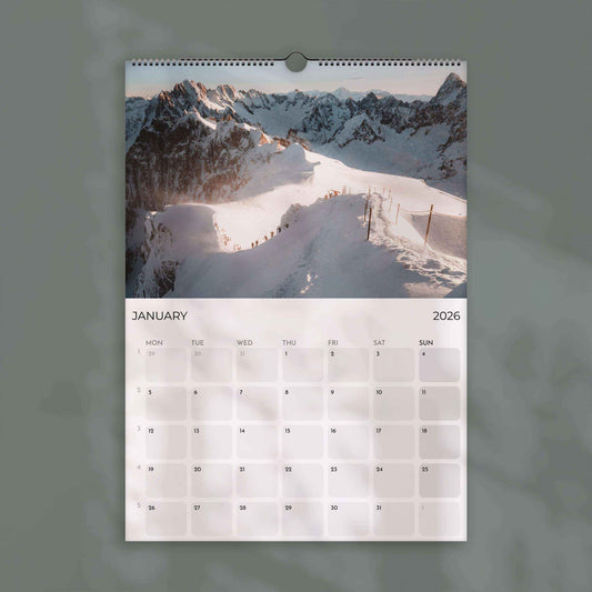 Calendrier des Alpes 2025