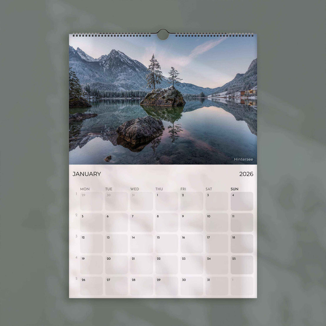 Bavaria 2026 – Wall Calendar