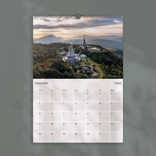 Thailand 2026 – Wall Calendar