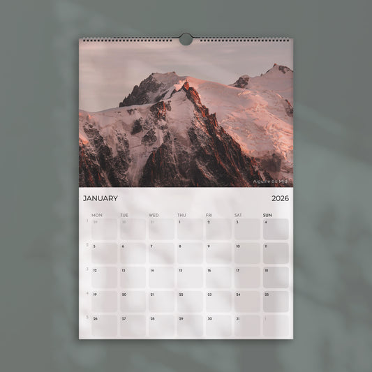 The Alps Calendar 2026