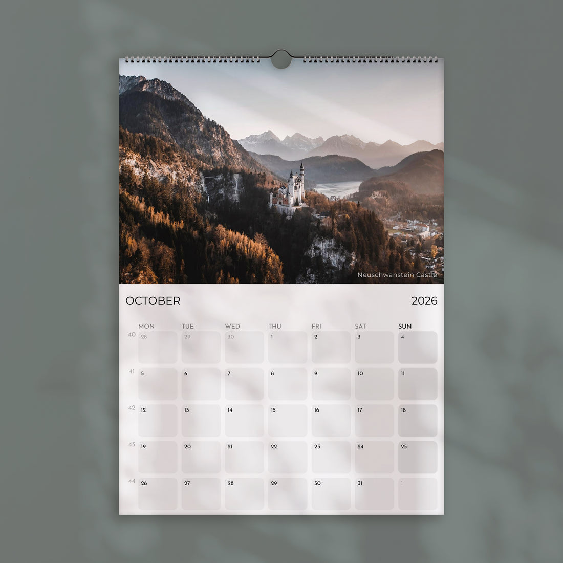 The Alps Calendar 2026
