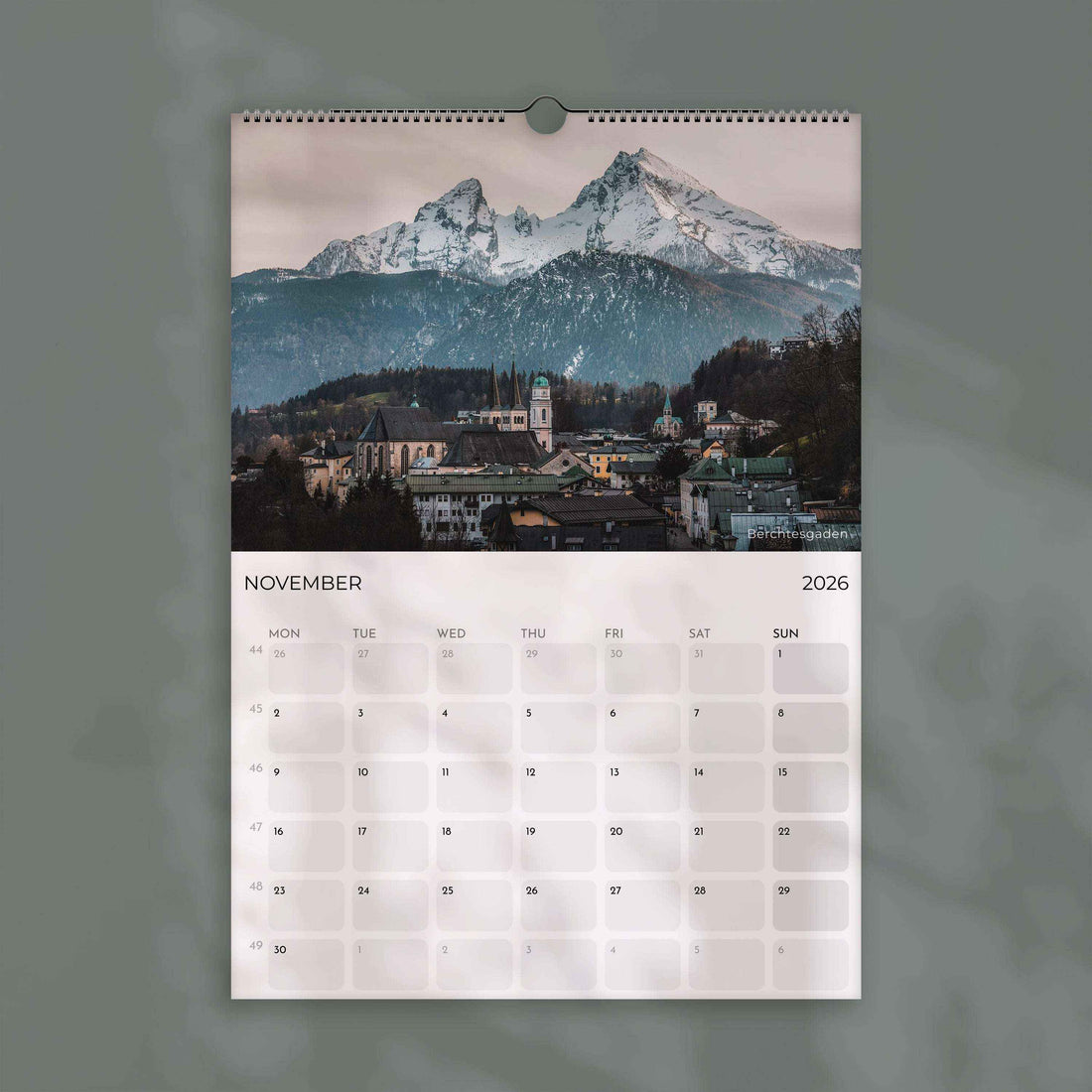 Bavaria 2026 – Wall Calendar