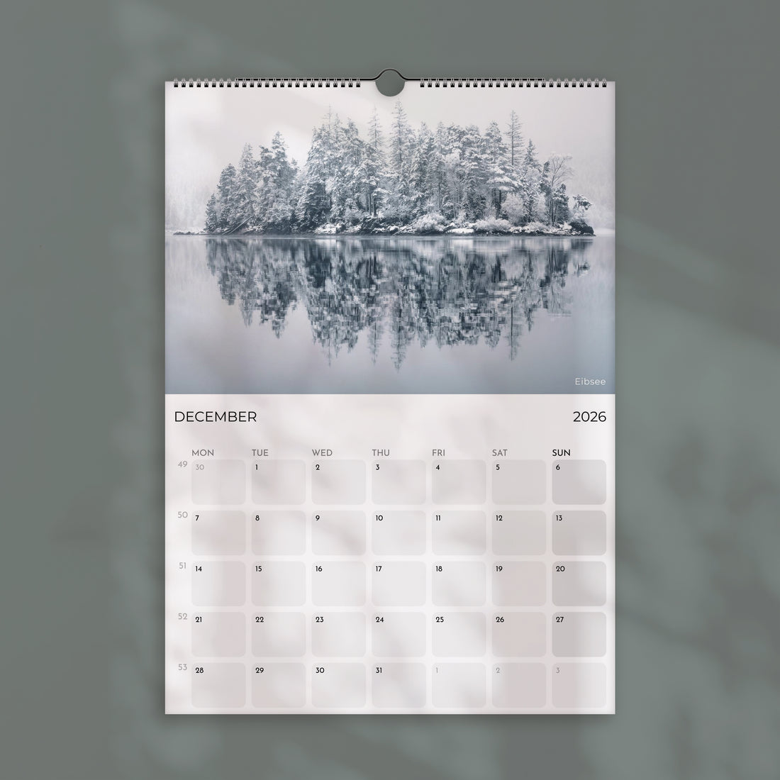 Bavaria 2026 Wall Calendar – German Landscape Photography