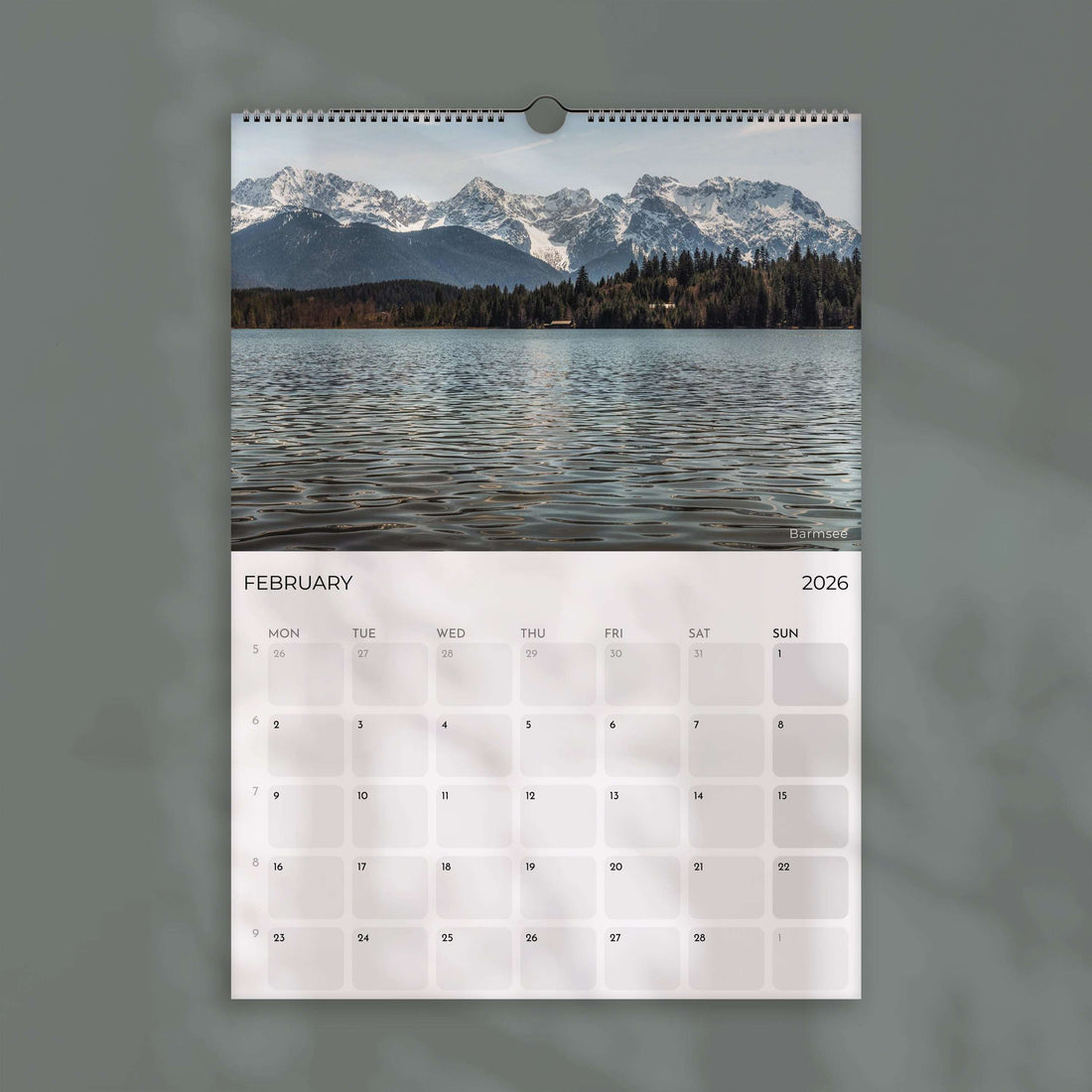 Bavaria 2026 – Wall Calendar