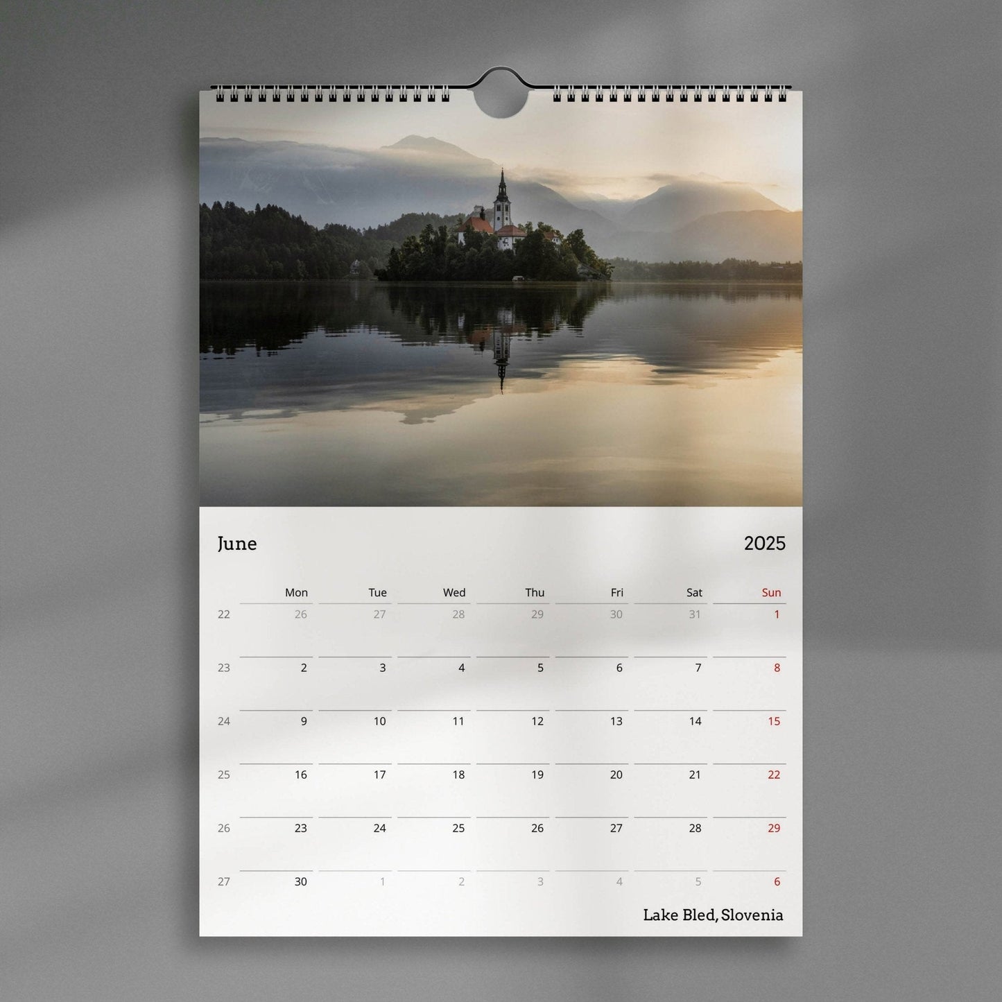 The Alps Calendar 2025 - Chamonix Prints