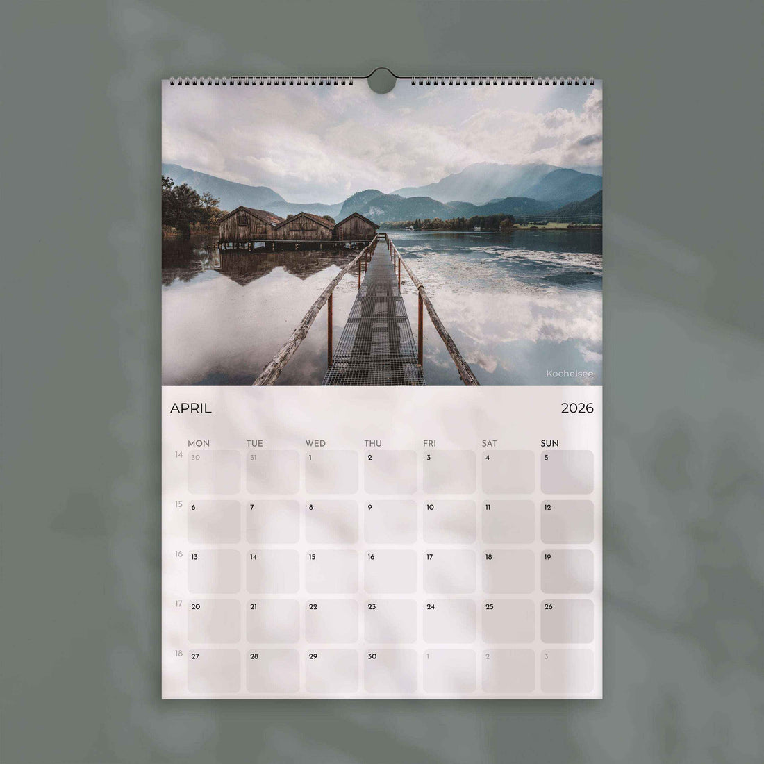 Bavaria 2026 – Wall Calendar