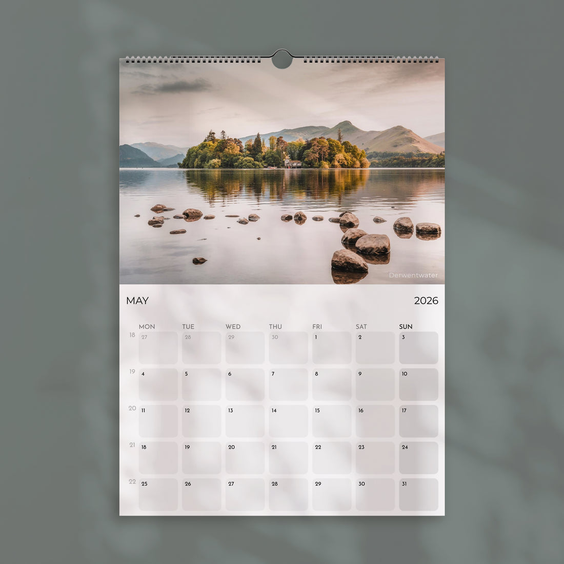 England 2026 Wall Calendar – British Landscape Photography