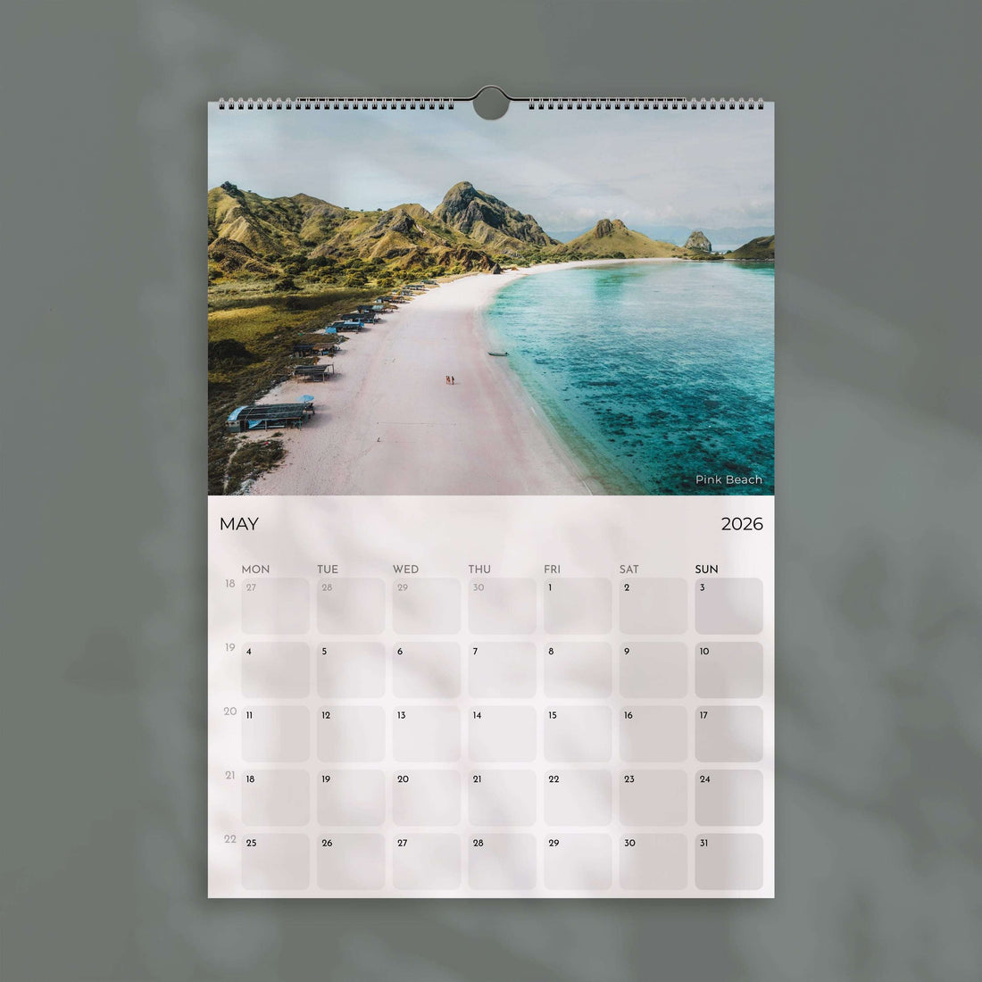 Indonesia 2026 – Wall Calendar