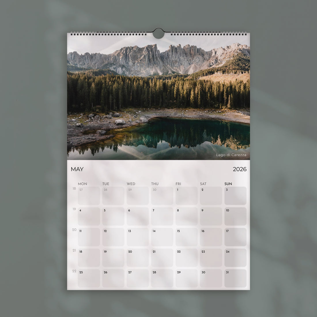 The Dolomites Calendar 2026