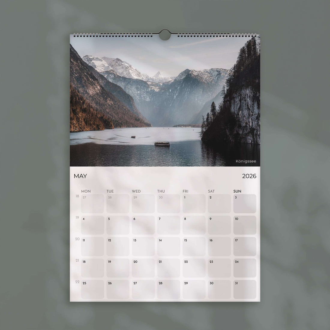 Bavaria 2026 – Wall Calendar