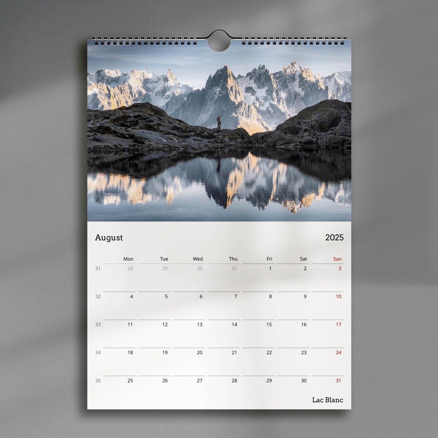 Chamonix Calendar 2025 - Chamonix Prints