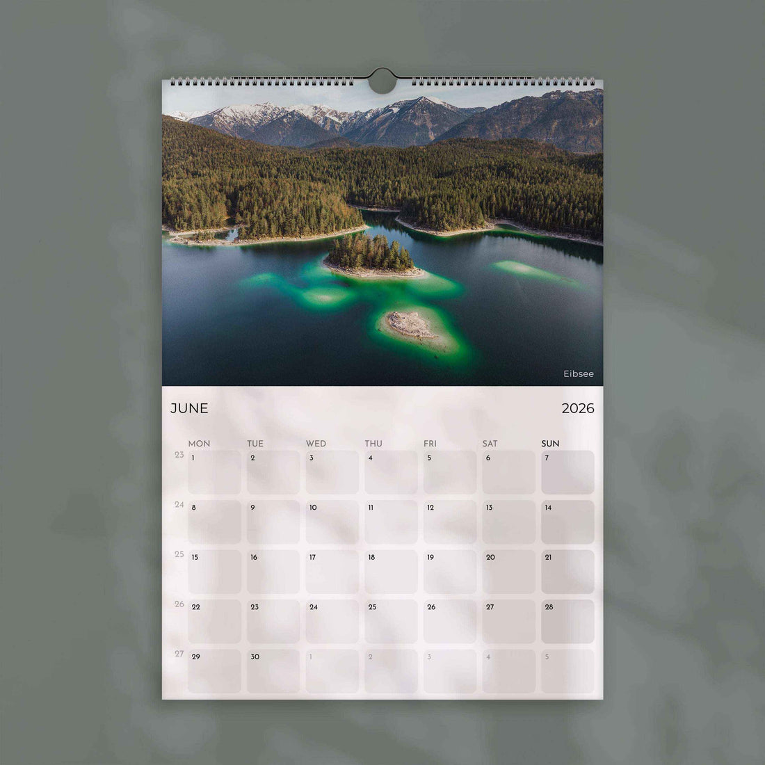 Bavaria 2026 – Wall Calendar