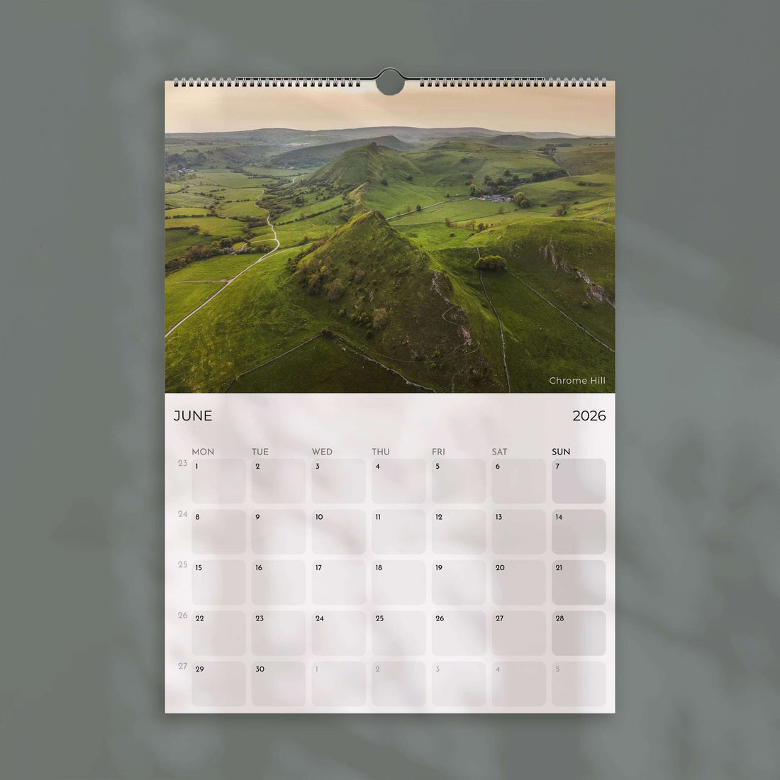 England 2026 – Wall Calendar