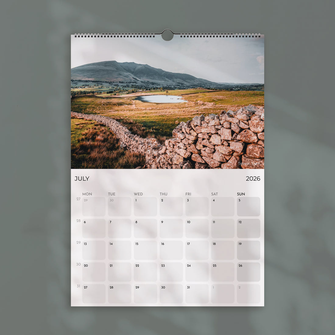 England 2026 Wall Calendar – British Landscape Photography