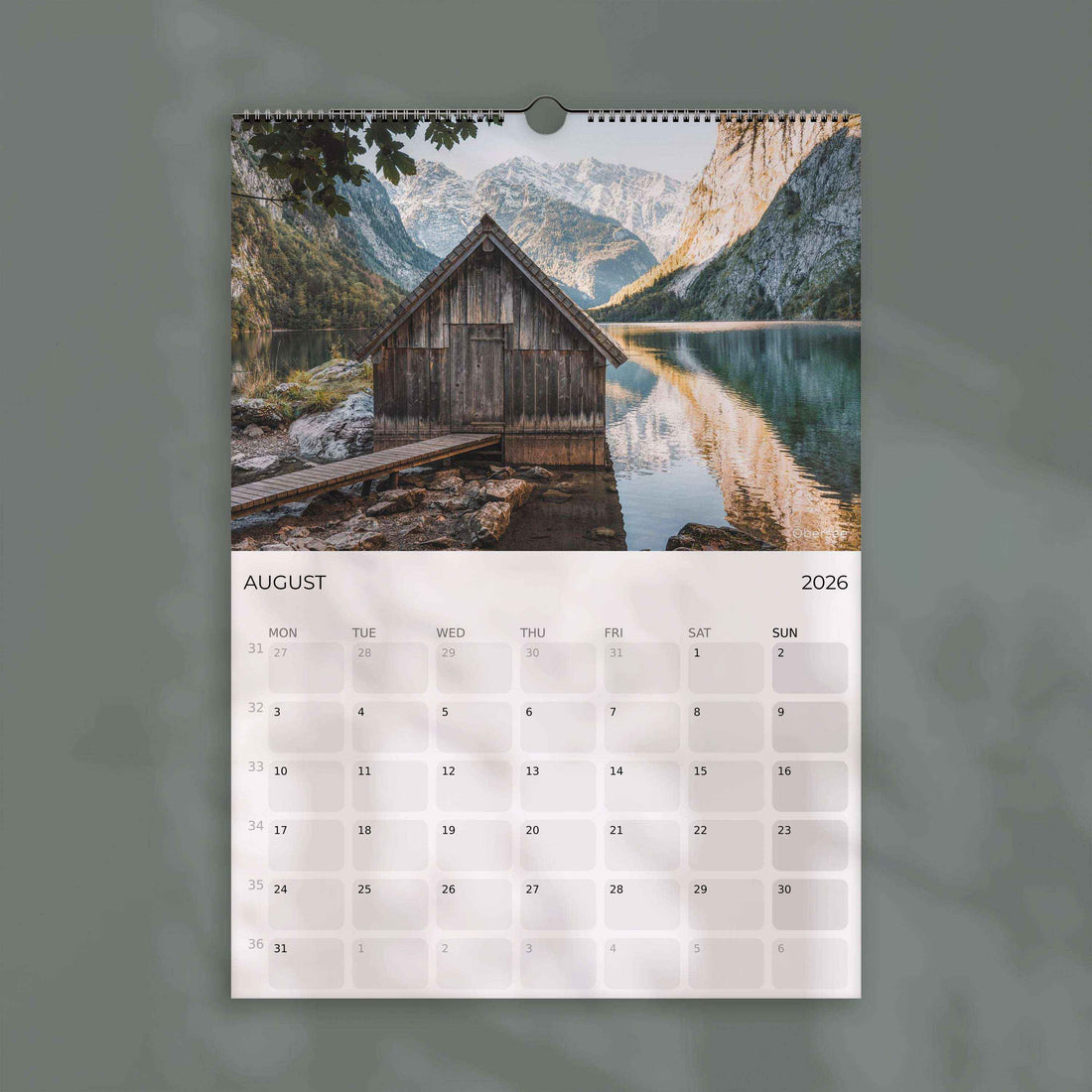 Bavaria 2026 – Wall Calendar