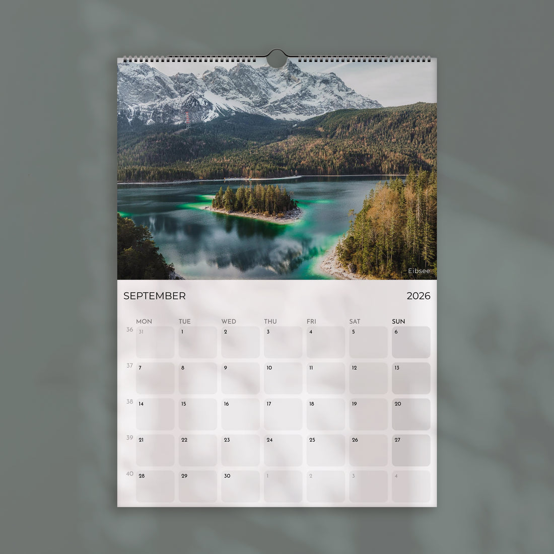 Bavaria 2026 Wall Calendar – German Landscape Photography