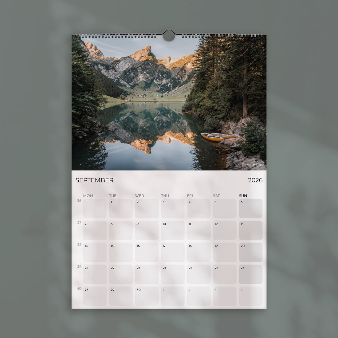 Switzerland 2026 Calendar