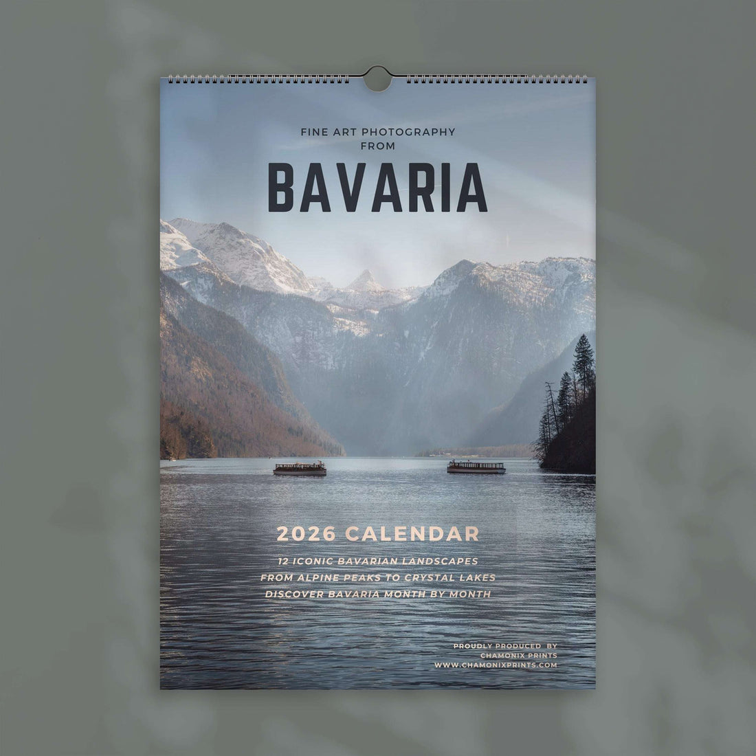 Bavaria 2026 – Wall Calendar