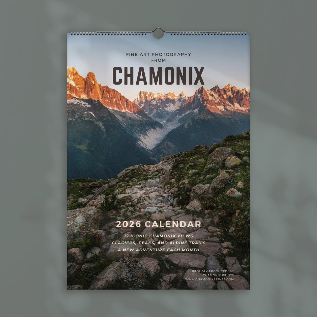 Chamonix Wall Calendar 2026
