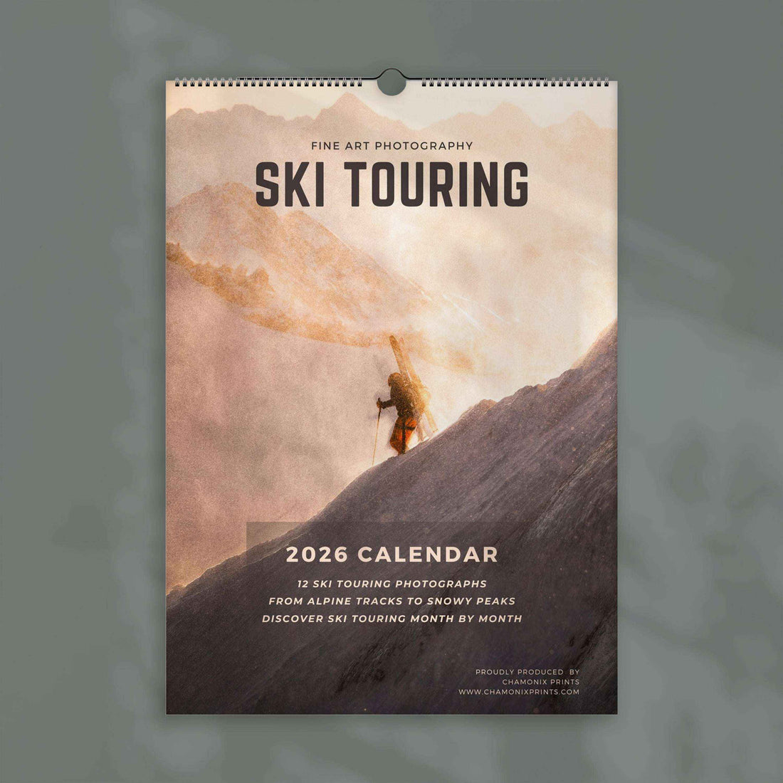Ski Touring 2026 – Wall Calendar