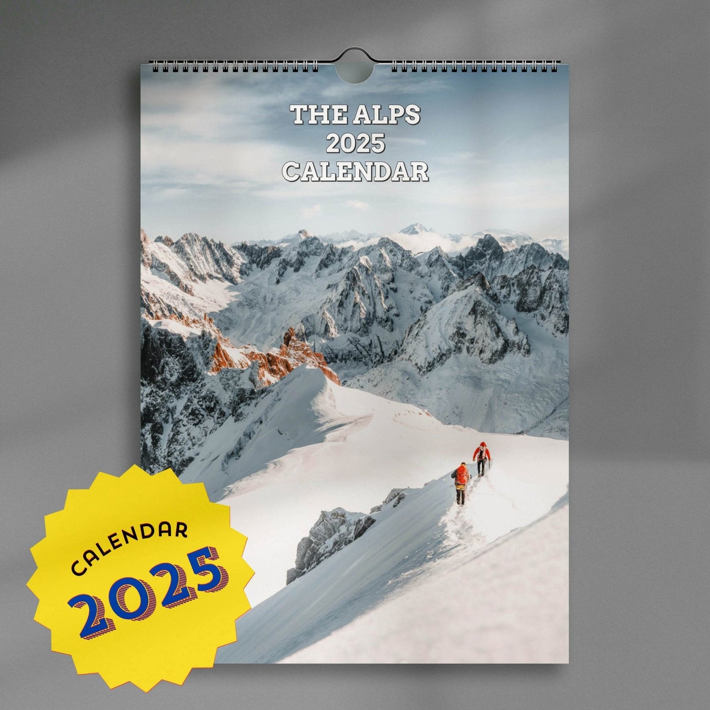 The Alps Calendar 2025 - Chamonix Prints