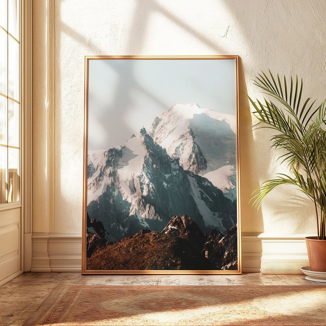Mont Blanc Massif, Mountain Triptych Wall Art – Landscape Photography Print - Chamonix Prints