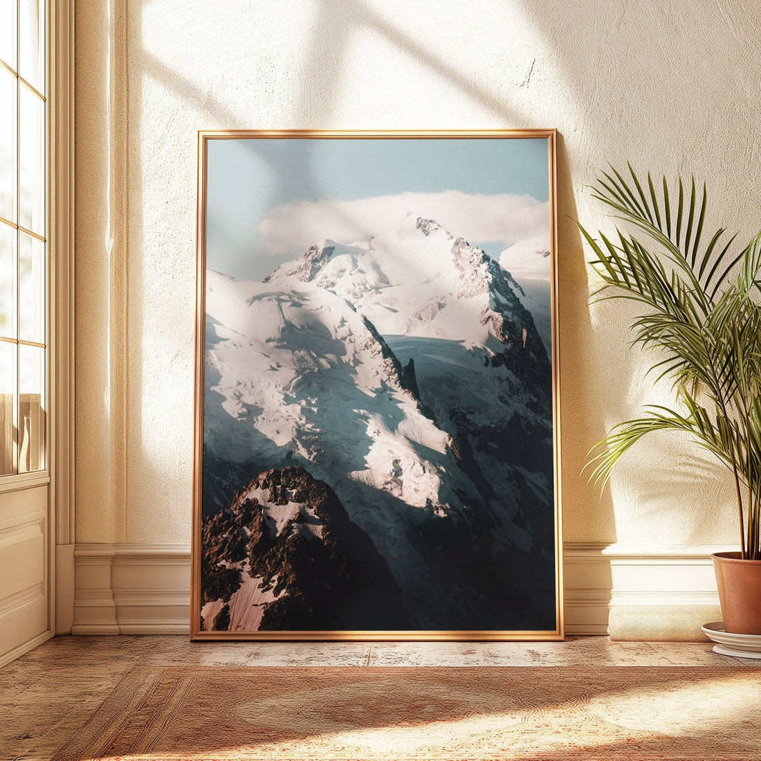 Mont Blanc Massif, Mountain Triptych Wall Art – Landscape Photography Print - Chamonix Prints