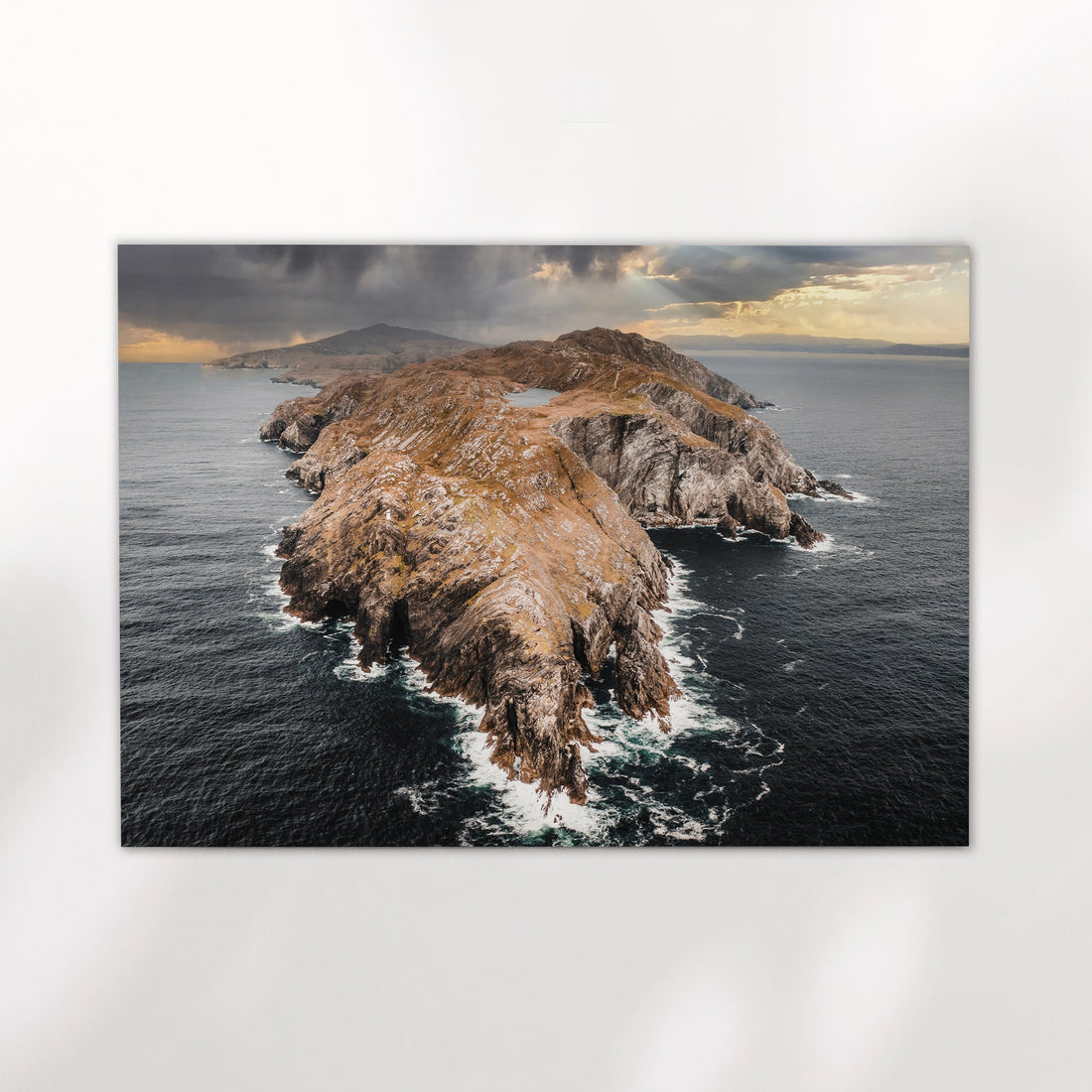 Aerial photography print of Sheep’s Head Peninsula, Ireland.