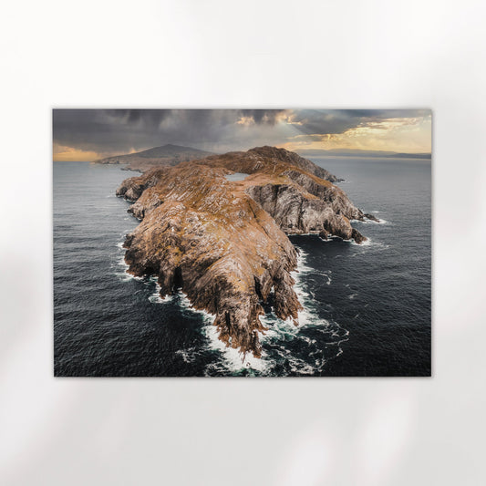 Aerial photography print of Sheep’s Head Peninsula, Ireland.