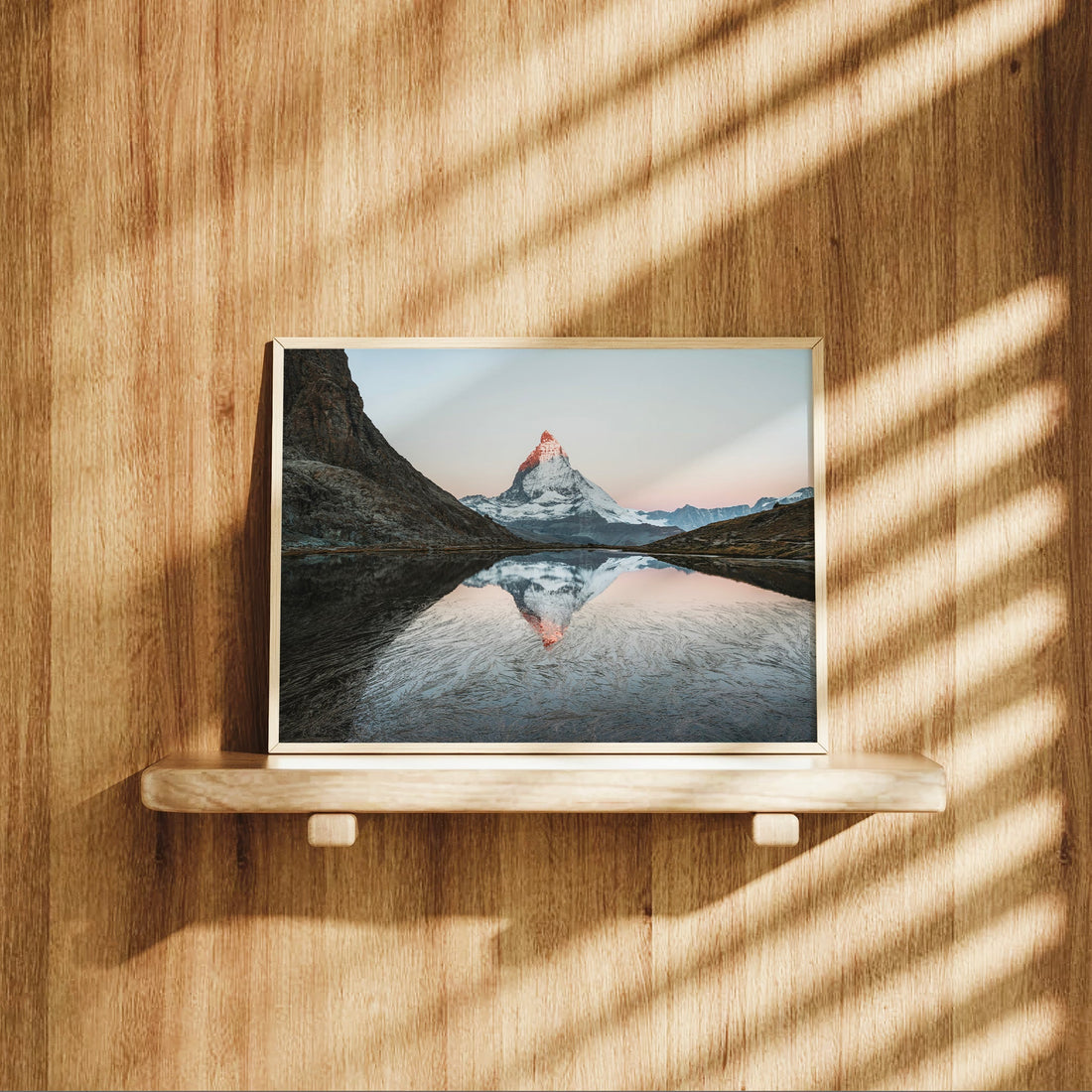 Riffelsee at Dawn – Matterhorn Reflection - Chamonix Prints