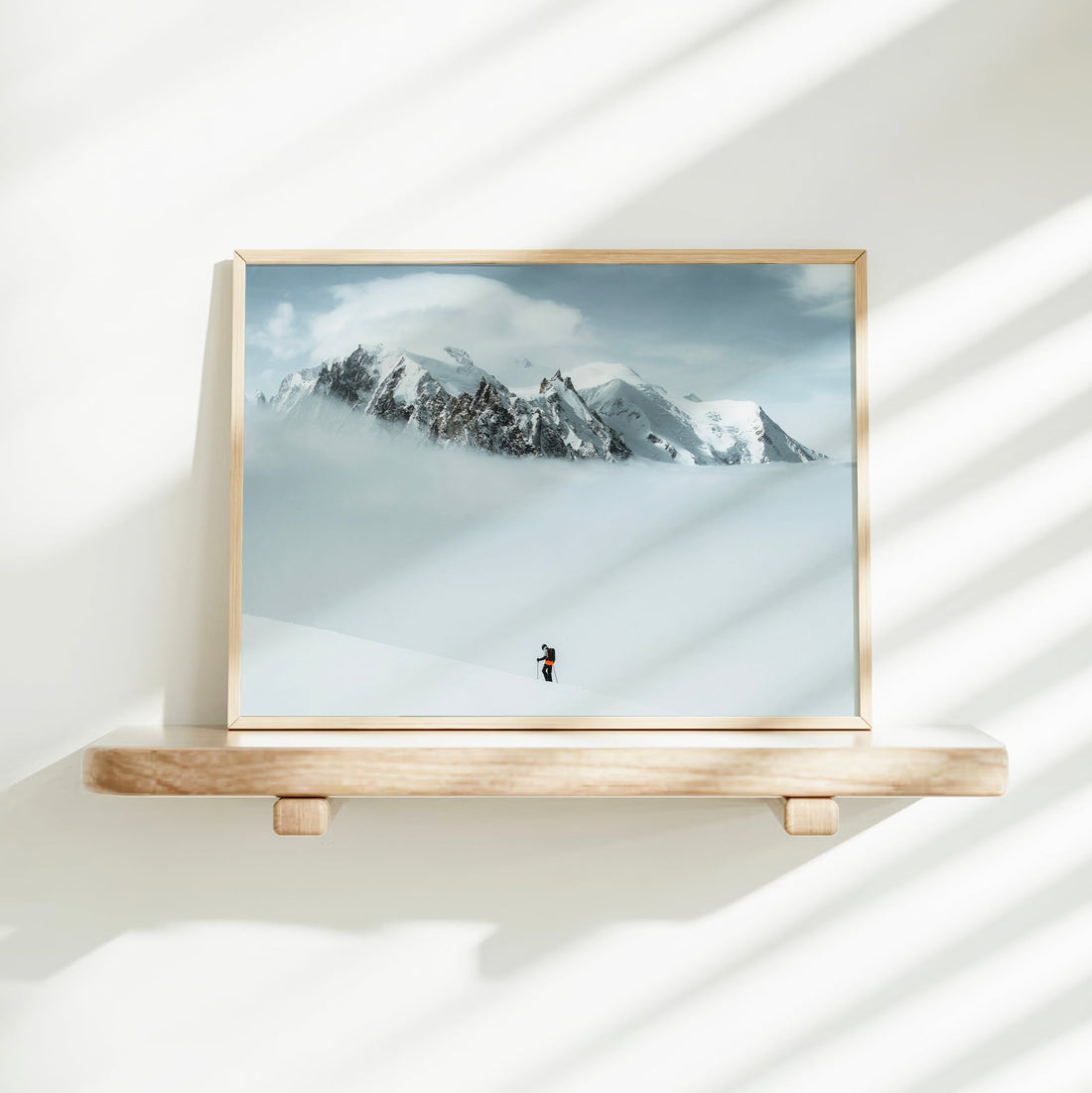 Ski Touring on the Mont Blanc Massif, Chamonix - Chamonix Prints