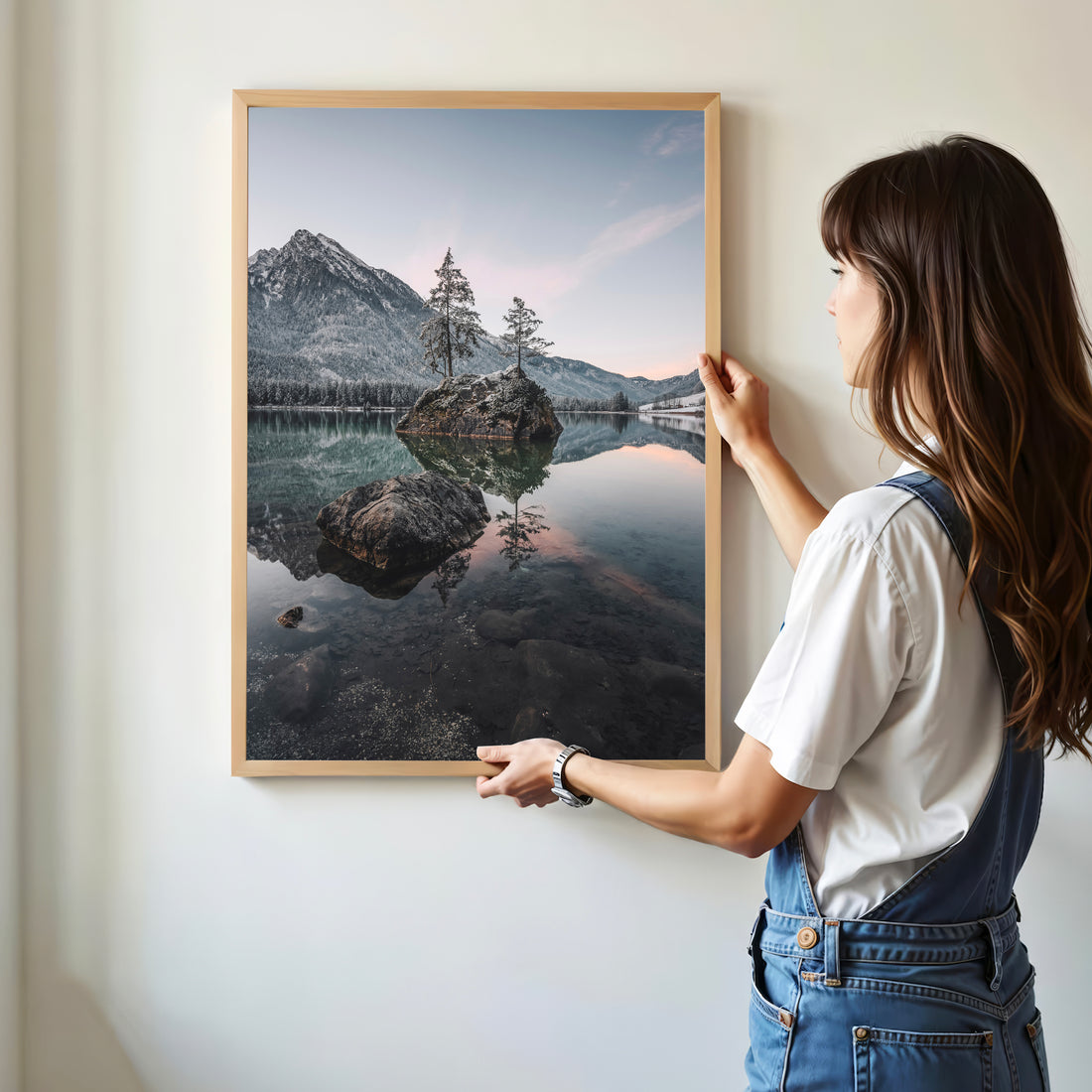 Autumn colours around Hintersee lake, fine art landscape photography