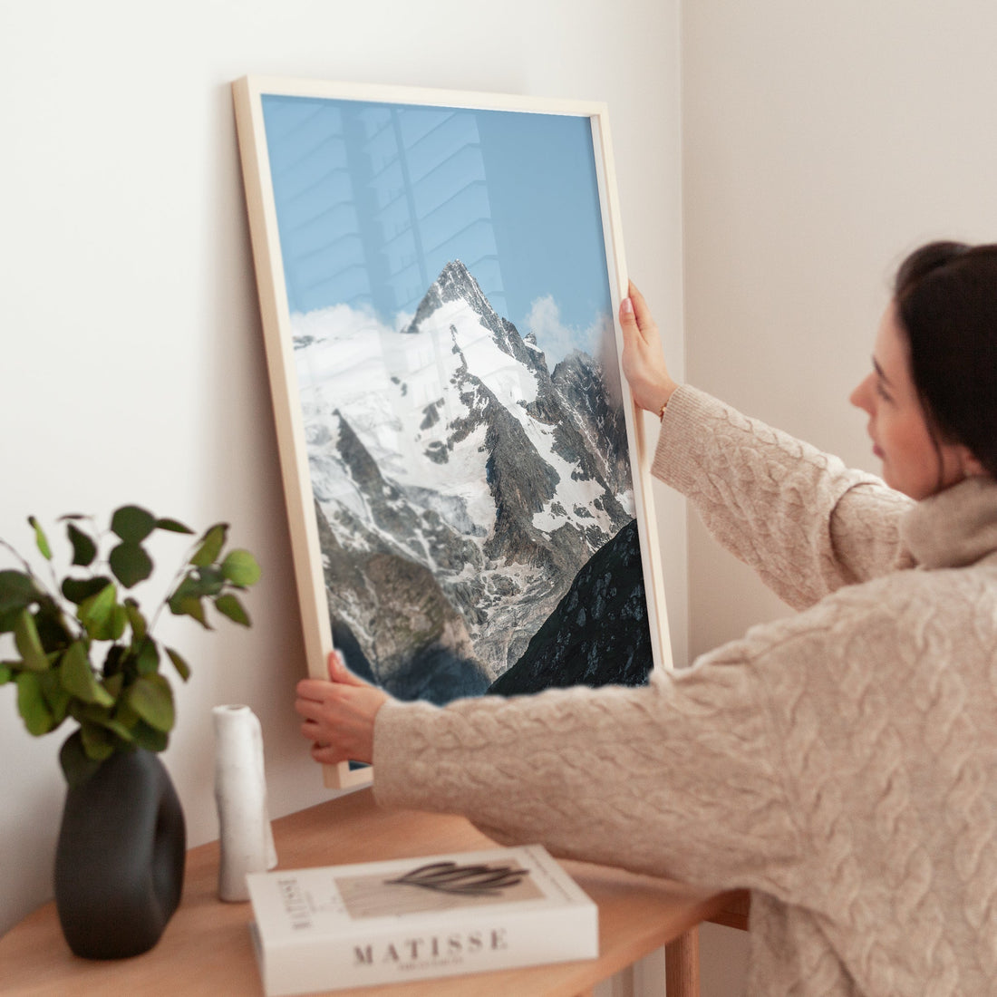 grossglockner-landscape-print-with-woman-on-desk-matisse-book