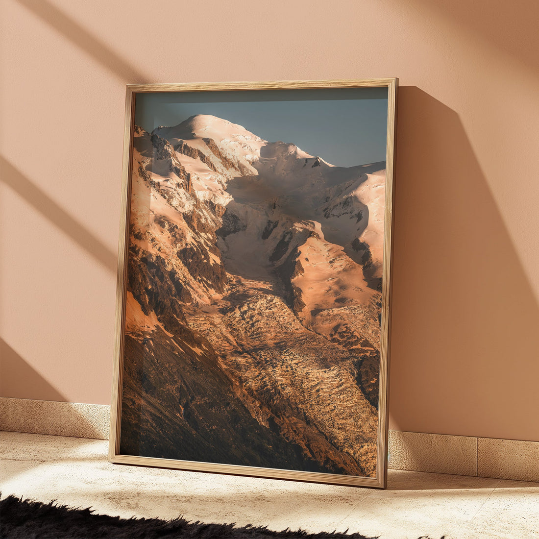 Fine art print of the Haute-Savoie region, showcasing the raw beauty of the Alps at dusk.