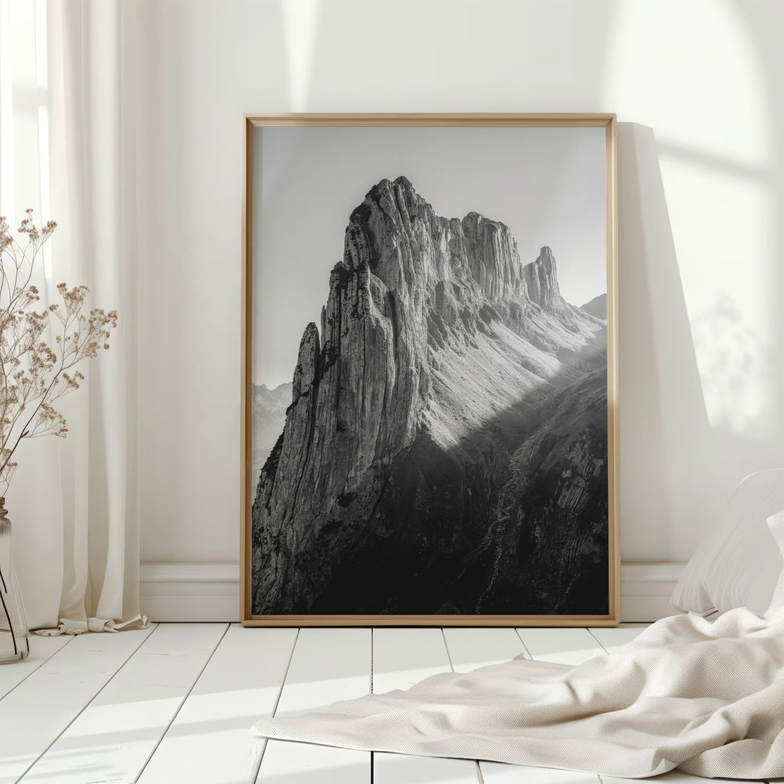 Beautiful Saxer Lücke landscape photography print, capturing the essence of the Alps.