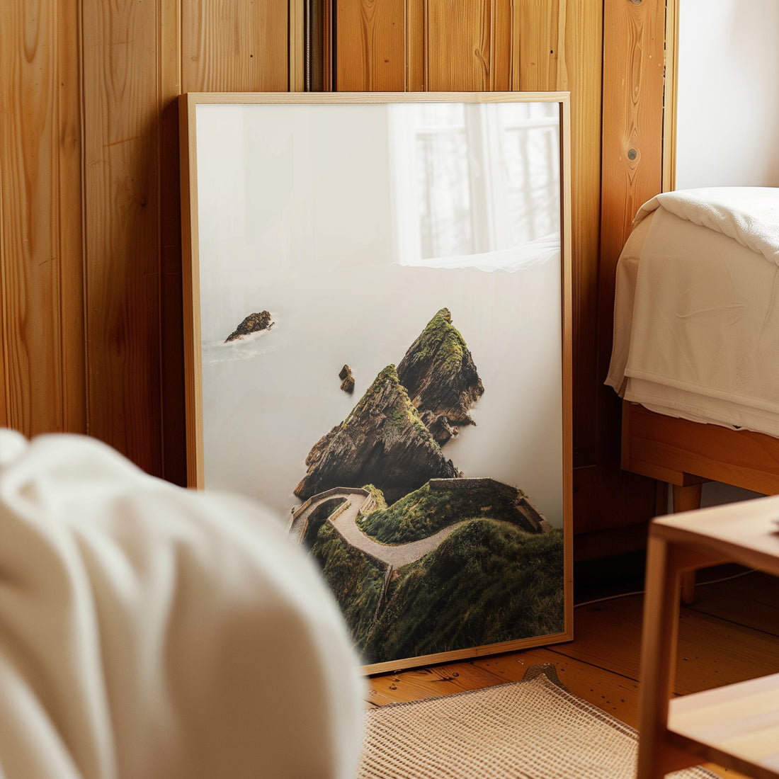 Dramatic Wild Atlantic Way coastal scene at Dunquin Pier