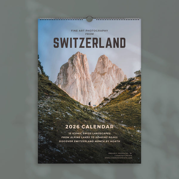2026 Switzerland Wall Calendar