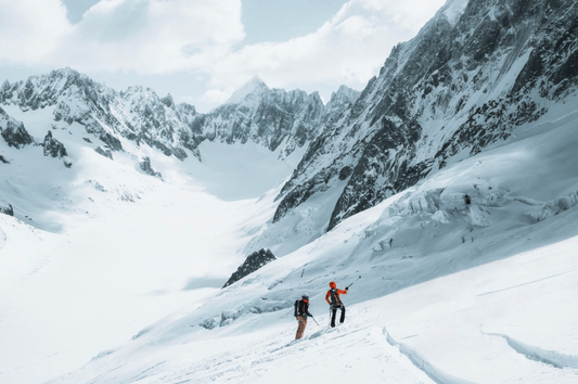 Locals Favourite Sunset Spot in Winter - Chamonix Ski Edition: Reaching the Col des Rachasses