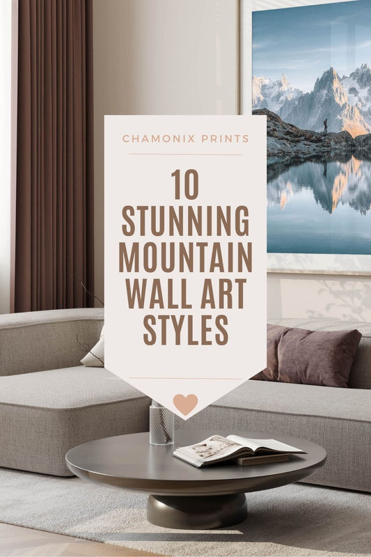 Mountain Wall Art by Chamonix Prints