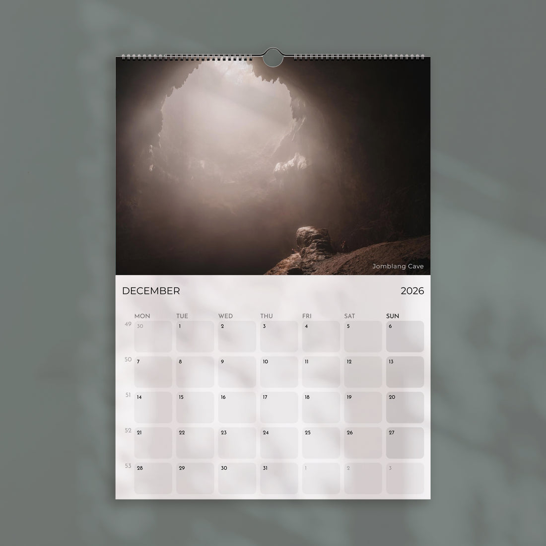 Indonesia 2026 Wall Calendar – Travel & Nature Photography