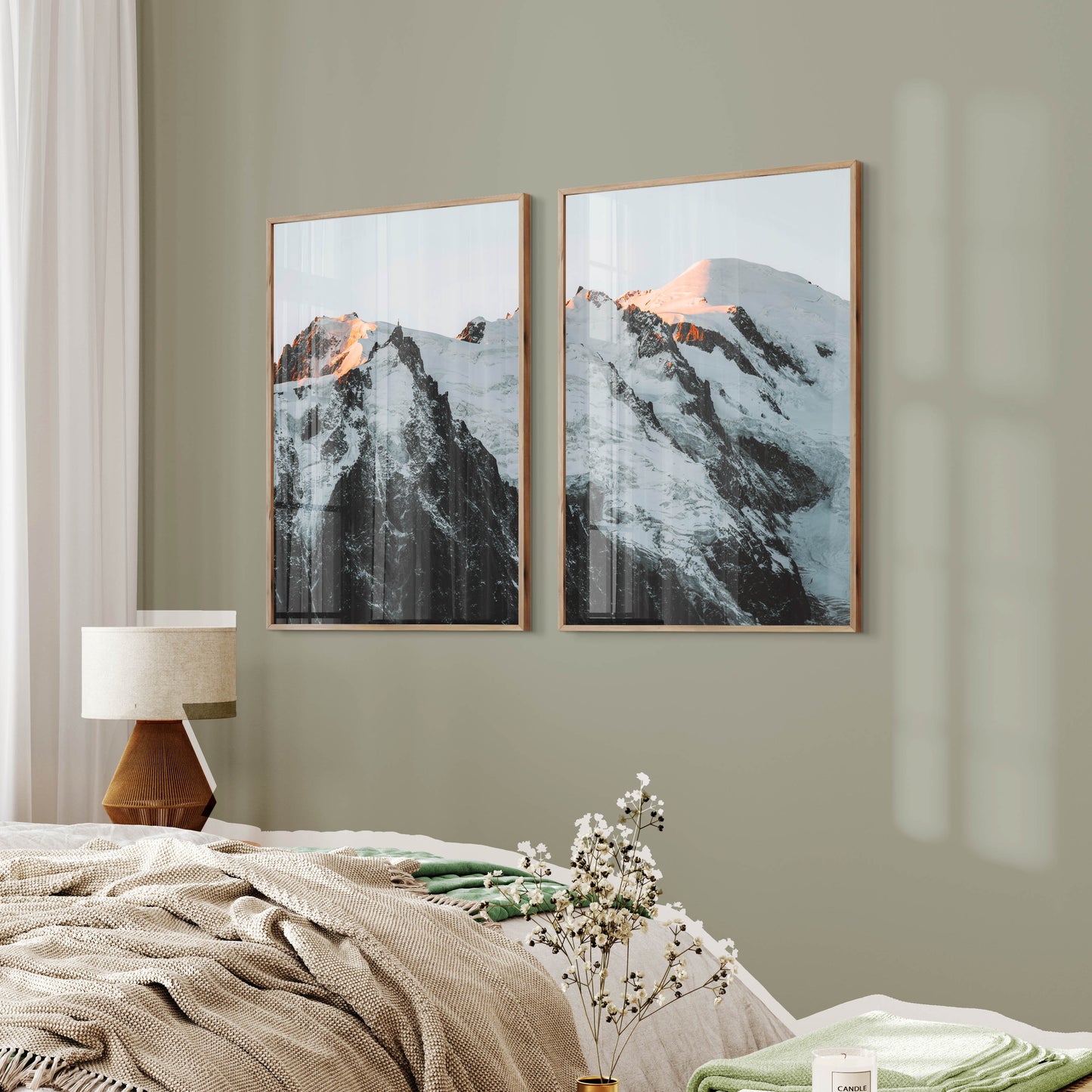 Aiguille du Midi & Mont Blanc - Set of 2