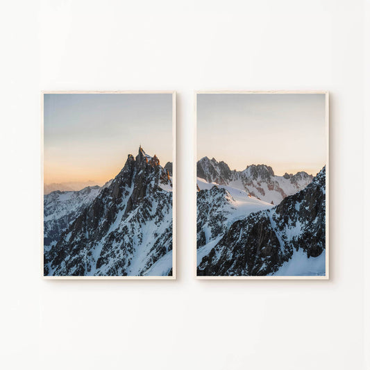 Aiguille du Midi - Set of 2