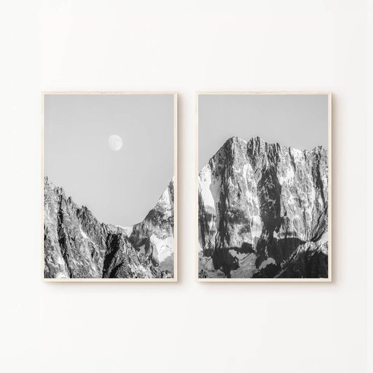 Grandes Jorasses - Set of 2