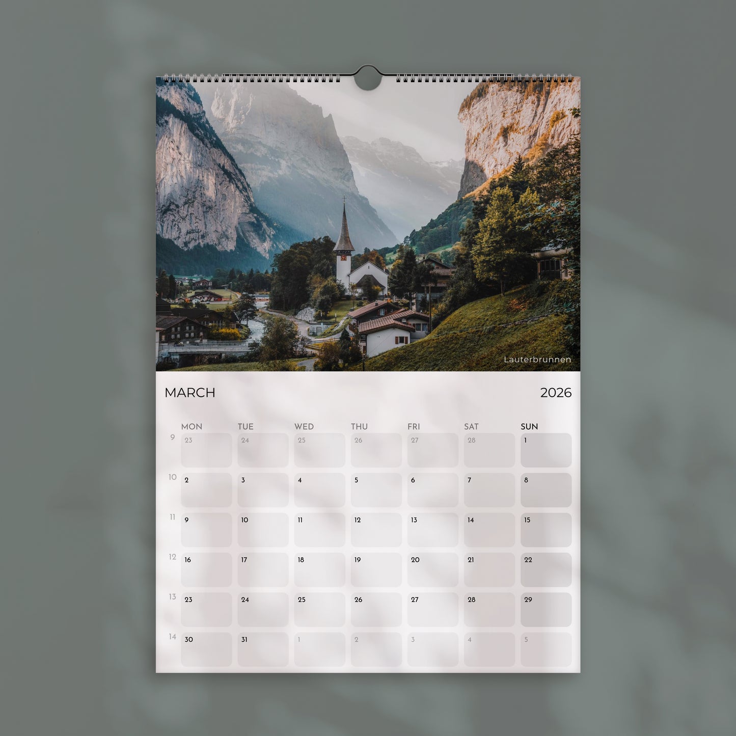 Kalender Schweiz 2025
