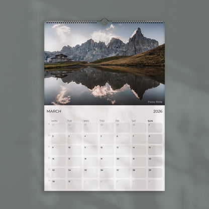 The Dolomites Calendar 2026
