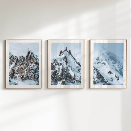 Aiguille du Midi - Set of 3