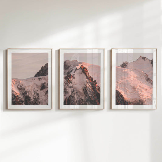 Aiguille du Midi - Set of 3