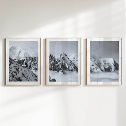 Aiguille du Midi - Set of 3